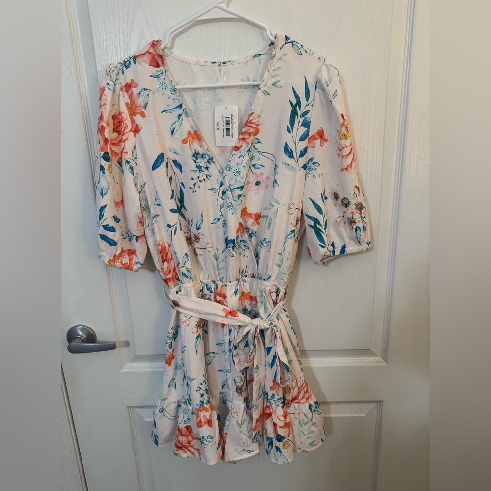 Summer Floral Romper